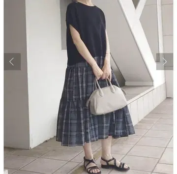비어즐리 티어드 원피스
