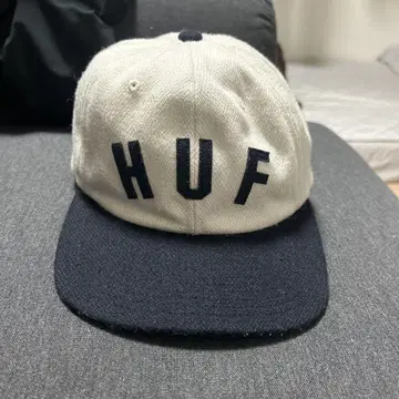 HUF 캡 베이지 네이비
