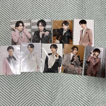 타키자와 가부키 포토 세트 9점 세트