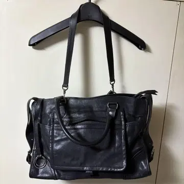 ANN DEMEULEMEESTER 숄더백 브리프케이스 가죽