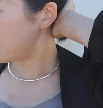 ieLS 실버 초커 M