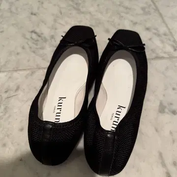 미품 Kurun 블랙 발레 신발