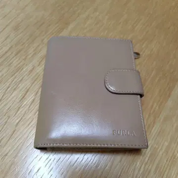 FURLA 풀라 두겹 지갑 베이지 가죽