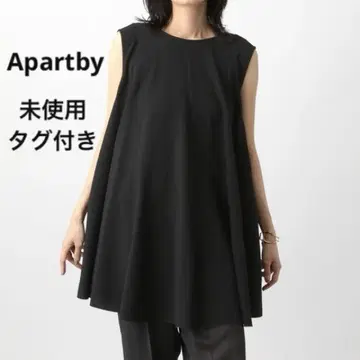 [ 미사용 택 포함 ] Apartby 아파트바이 미니 원피스 튜닉