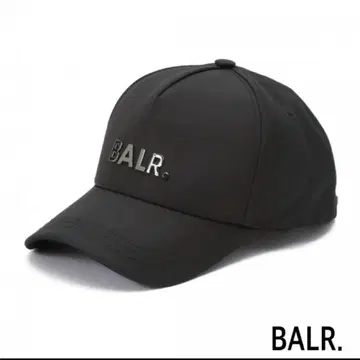 BALR. 볼러 캡 Classic Oxford Cap 블랙 로고
