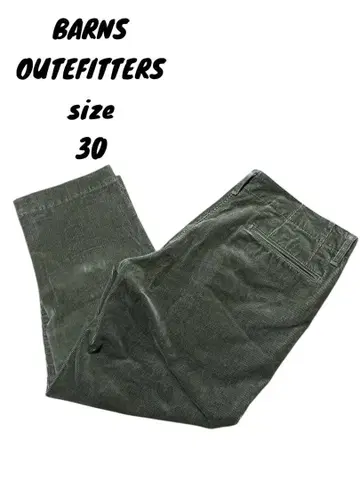 BARNS OUTEFITTERS 반스 코듀로이 크롭 팬츠