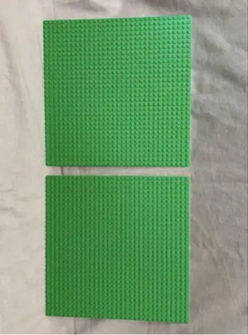 LEGO 기초판 정품 32x32 레고 그린 2개 플레이트 세트