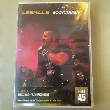 Lesmills BODYCOMBAT#45 DVD&CD