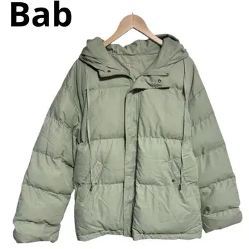 Bab 페이크 다운 후디 자켓