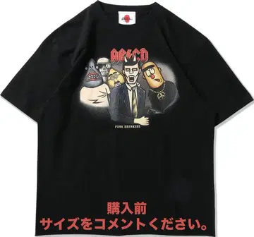 팬크드란커즈 ABCD 티셔츠 AC/DC 하드록 밴드 티셔츠