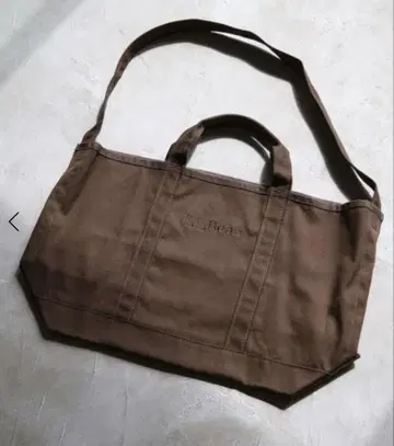 L.L.Bean 그로서리 토트백 브라운 별주 새상품급