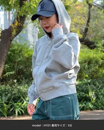 Carhartt 풀 집업 후드티 후드티