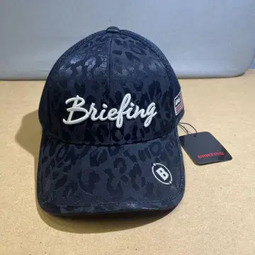 Briefing 레오파드 무늬 캡