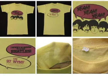 70's 비틀즈 티셔츠 빈티지