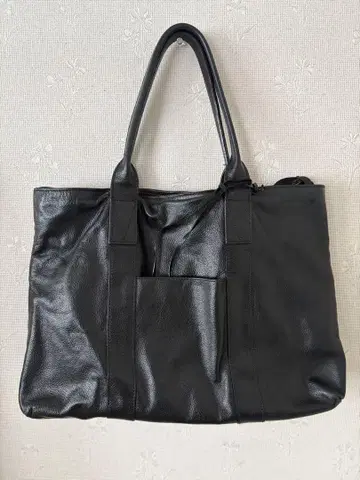 본가죽 가방에 패스케이스 포함