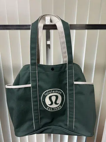 lululemon 토트백 그린