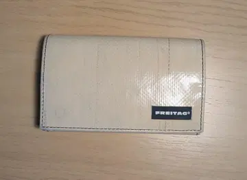 FREITAG 두겹 지갑 화이트/레드