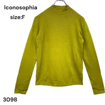 Iconosophia 이코노소피아 셔츠 상의 긴팔 F 예쁨