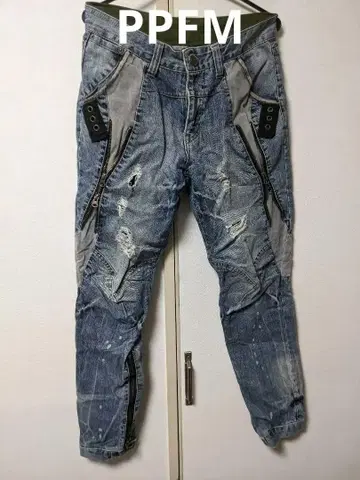 PPFM y2k gimmick 데님 팬츠