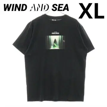 A15575 새상품급 윈드앤씨 x 스타 워즈 프린트 티셔츠 블랙 XL