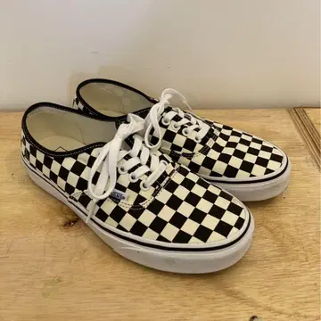 VANS 오리지널 블랙/화이트 26.0cm