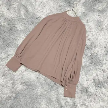[새상품급] La-gemme 개더 블라우스 (F) 페미닌 엘레강트