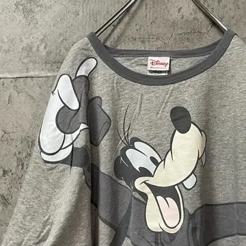 Disney 구피 대형 그래픽 캐릭터 T셔츠