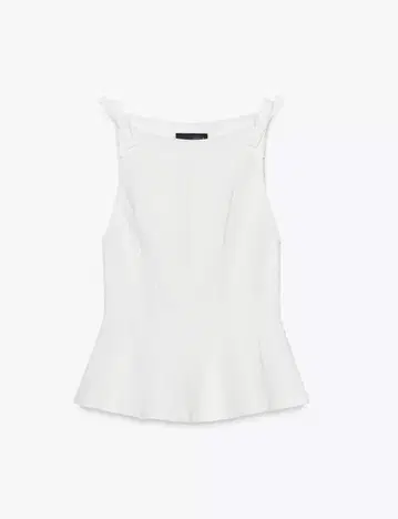 완판템! ZARA 페플럼 리본 상의 M 새상품