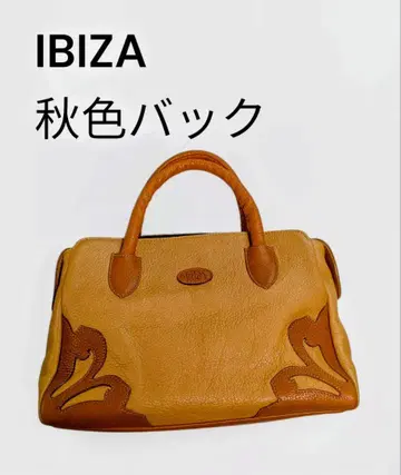 IBIZA 손잡이 토트백 천연 가죽
