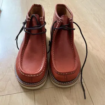 가죽 하이컷 모카신