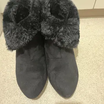 퍼 2WAY 블랙 어그 부츠