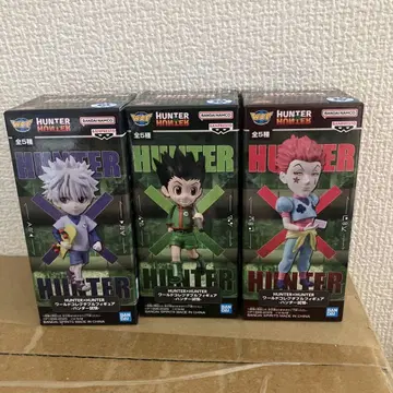 HUNTER x HUNTER 피규어 3체 세트