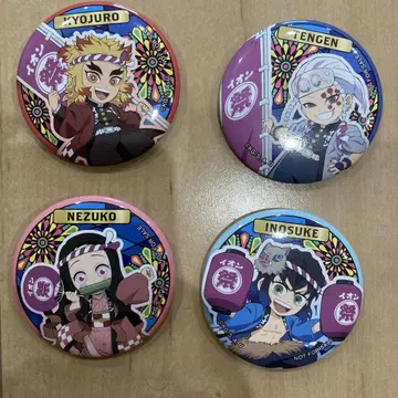 KYOJURO&TENGEN &NEZUKO& INOSUKE 캔뱃지
