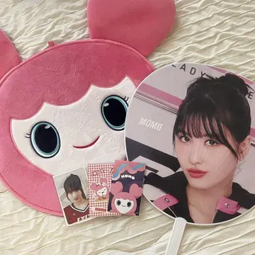 TWICE 모모 부채 커버