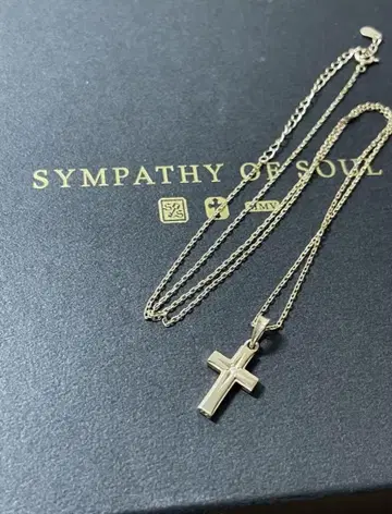 SYMPATHY OF SOUL 중력 교차 목걸이 K10