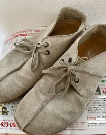 클락스 왈라비 가죽 신발 구제 의류