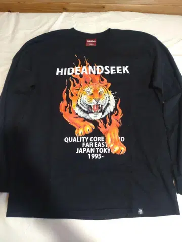 hide and seek Tiger L/S Tee 25ss