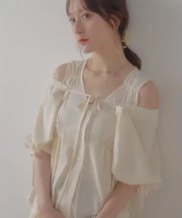 ECREL 보레로 세트 이레헴 블라우스