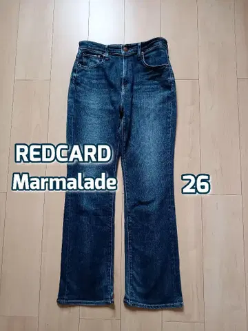 REDCARD Marmalade 플레어 데님 26440 26