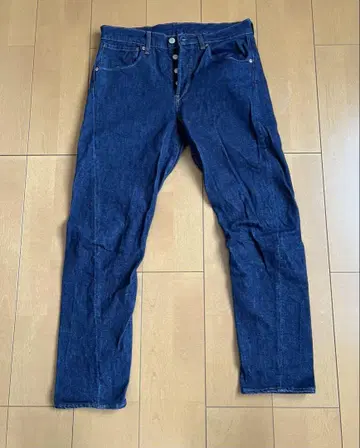 LEVI 502 다크 블루 슬림 핏 입체 재단 W30 L30