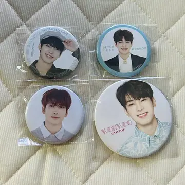 SEVENTEEN 원우 캔뱃지 4세트