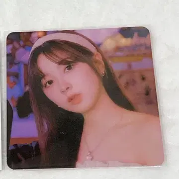 NiziU 미이히 한국 팝업 카페 코스터