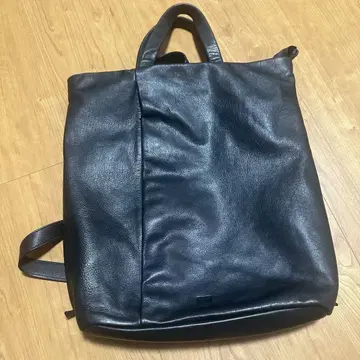 CAMPER 캠퍼 우라카 2웨이 백팩 천연 가죽 블랙