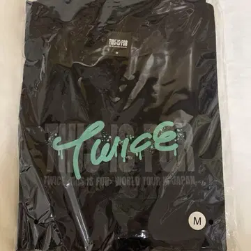 TWICE THIS IS FOR WORLDTOUR 티셔츠 미나 M 사이즈
