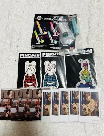센가 켄토 구매자 특전 카드 폴라로이드 FINGA군 스티커