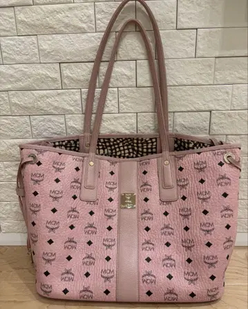 MCM 핑크 토트백 비세토스