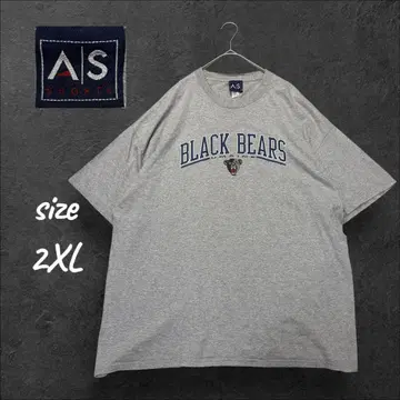 AS SPORTS 00년대 멕시코산 대학 스타일 티셔츠 2XL