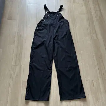 오버올 블랙 프리 사이즈