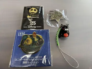 디즈니 핀즈 25주년 USJ 쿠마몬 스트랩