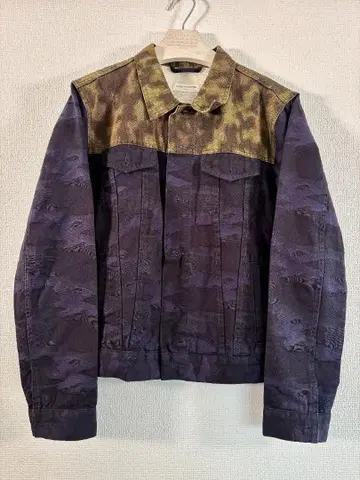 DRIES VAN NOTEN 자켓 퍼플/카모플라쥬